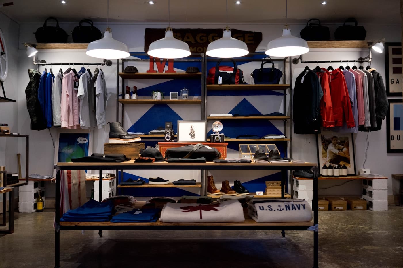Specialty retail shop checkout